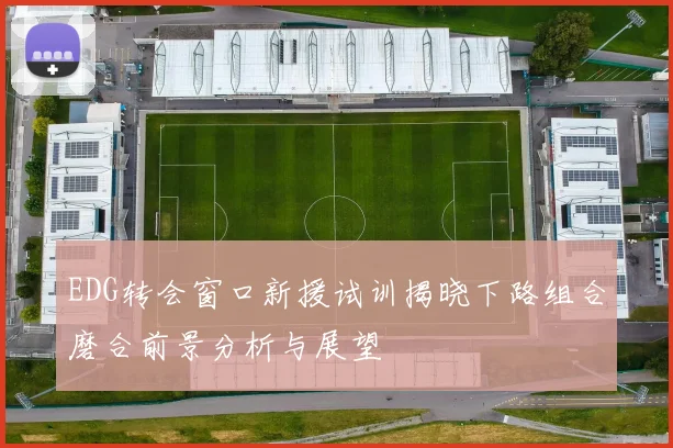 EDG转会窗口新援试训揭晓下路组合磨合前景分析与展望